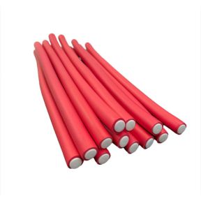 Hairtools Bendy Rollers Long 12mm (10) - RED